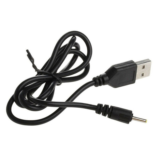 5V 1A2A USB A to 2.5mm Barrel Jack Plug Male DC Power Charger AC Adapter Cable
